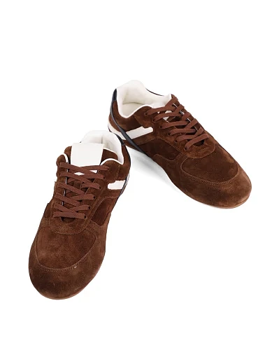 Жіночі кросівки MIRATON велюрові коричневі - фото 2 - Miraton