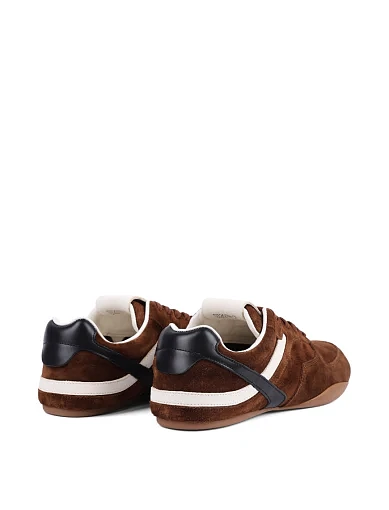 Жіночі кросівки MIRATON велюрові коричневі - фото 4 - Miraton