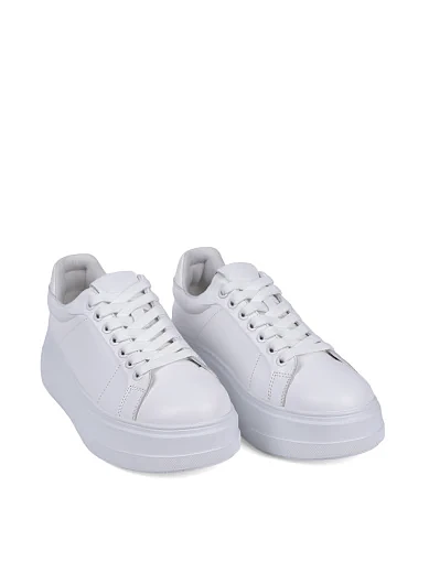 Жіночі кеди MIRATON шкіряні білі - фото 3 - Miraton