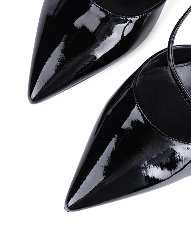 Жіночі туфлі Mia May лакові чорні - фото 5 - Miraton