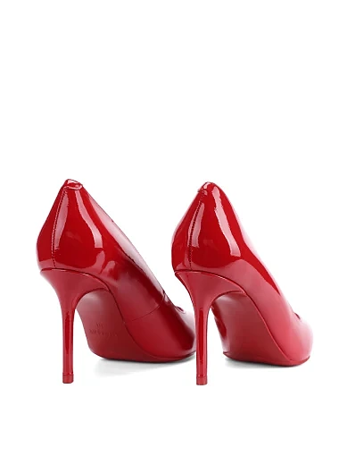 Жіночі туфлі човники MiaMay лакові червоні - фото 4 - Miraton