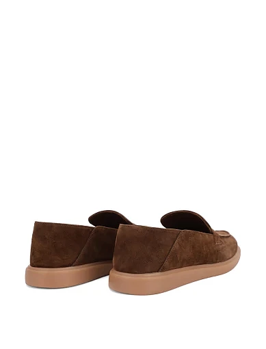 Жіночі сліпери Attizzare велюрові коричневі - фото 4 - Miraton