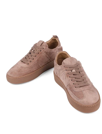 Жіночі кеди MIRATON велюрові бежеві(201-24102-11-2) - фото 2 - Miraton