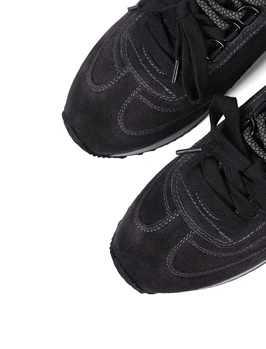 Жіночі кросівки MIRATON велюрові сірі(201-24214-1-1A) - фото 5 - Miraton