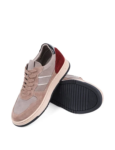 Жіночі кеди MIRATON велюрові сірі - фото 2 - Miraton