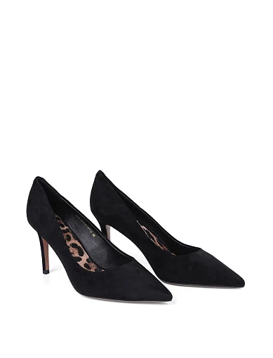 Женские туфли Mia May велюровые черные - фото 3 - Miraton