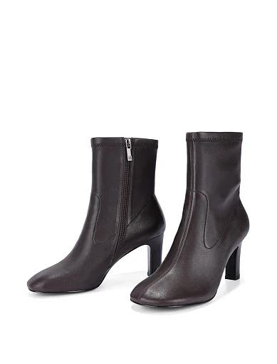 Жіночі черевики MIRATON шкіряні коричневі - фото 3 - Miraton