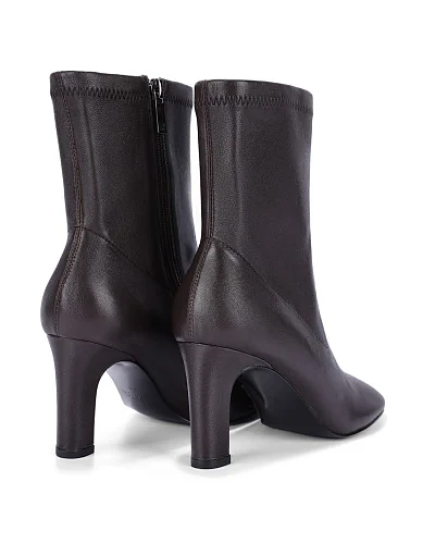 Жіночі черевики MIRATON шкіряні коричневі - фото 5 - Miraton