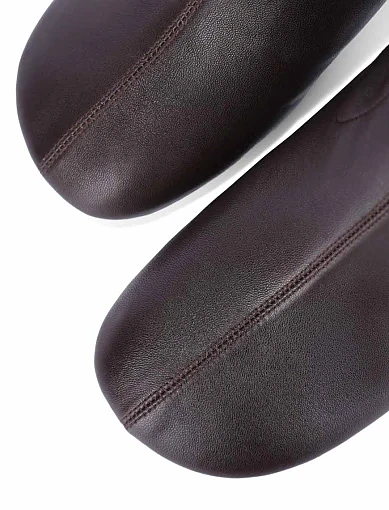 Жіночі черевики MIRATON шкіряні коричневі - фото 6 - Miraton