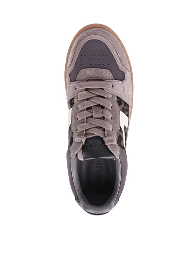 Жіночі кеди MIRATON велюрові сірі - фото 5 - Miraton