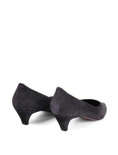 Жіночі туфлі MIRATON велюрові сірі - фото 4 - Miraton