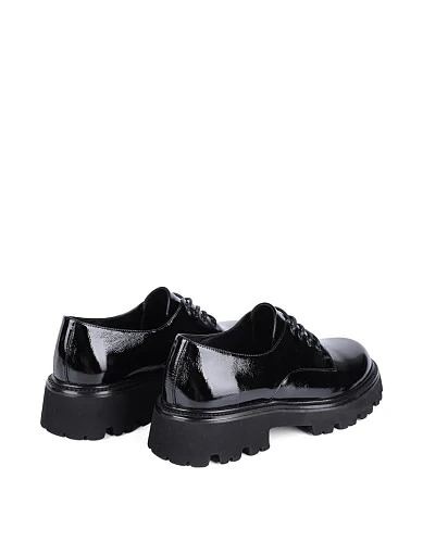 Жіночі туфлі MIRATON лакові чорні - фото 4 - Miraton