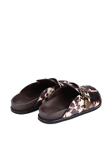 Жіночі мюлі MIRATON шкіряні різнокольорові - фото 4 - Miraton