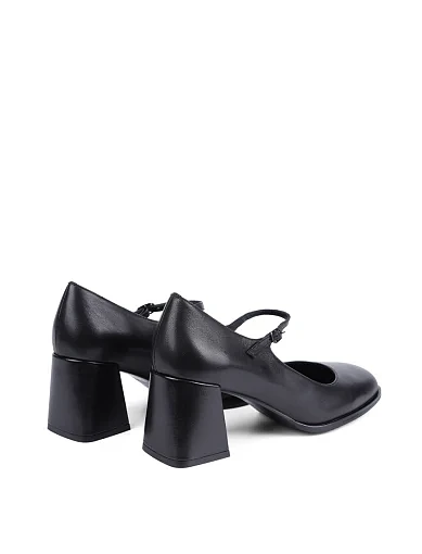 Жіночі туфлі Attizzare шкіряні чорні - фото 4 - Miraton