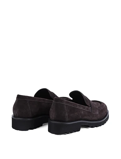 Жіночі туфлі MIRATON велюрові сірі - фото 4 - Miraton