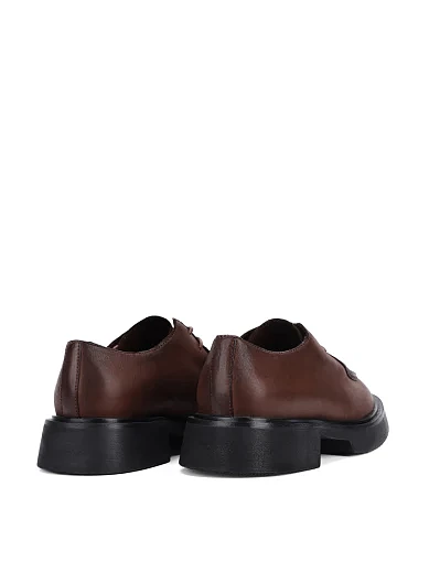 Жіночі туфлі MIRATON шкіряні коричневі - фото 4 - Miraton