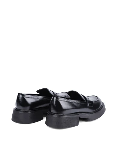 Жіночі туфлі MIRATON шкіряні чорні - фото 4 - Miraton