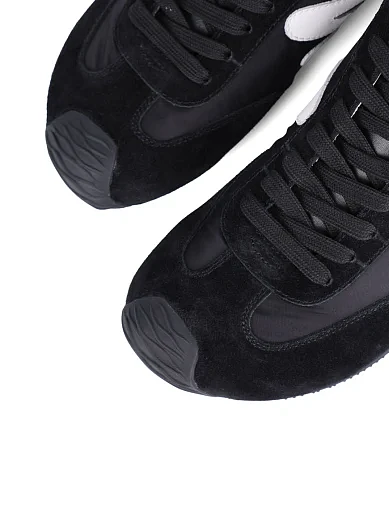 Жіночі кросівки MIRATON шкіряні чорні - фото 5 - Miraton