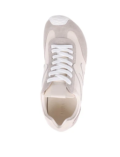 Жіночі кросівки MIRATON шкіряні бежеві - фото 2 - Miraton