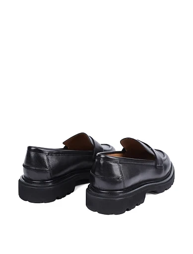 Жіночі туфлі MIRATON шкіряні чорні - фото 4 - Miraton