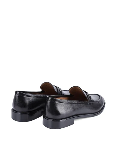 Жіночі туфлі MIRATON шкіряні чорні - фото 4 - Miraton