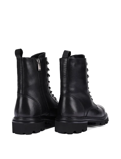 Жіночі черевики Attizzare шкіряні чорні(AT0323M-6-777) - фото 4 - Miraton