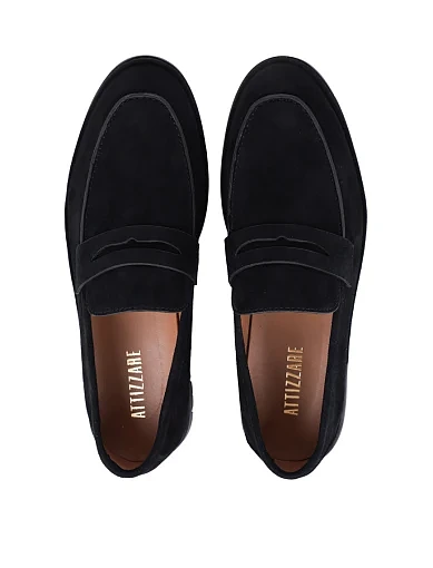 Жіночі сліпери Attizzare велюрові чорні - фото 5 - Miraton