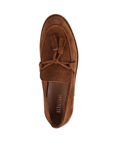 Жіночі сліпери Attizzare велюрові коричневі - фото 2 - Miraton