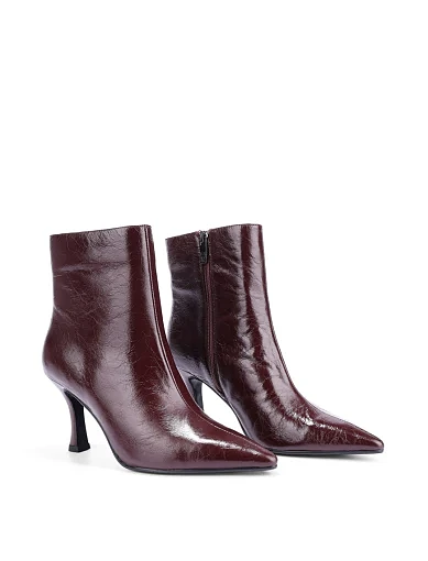 Жіночі черевики MIRATON бордові - фото 3 - Miraton