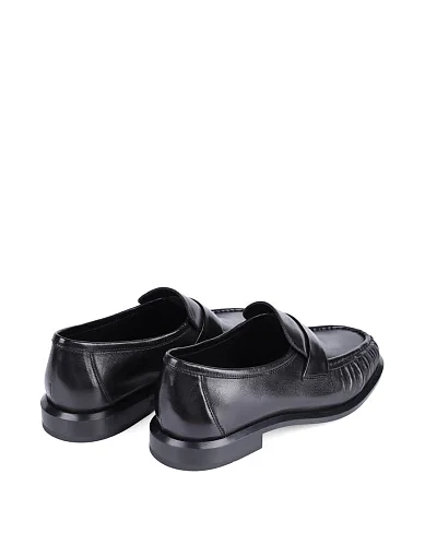 Жіночі туфлі MIRATON шкіряні чорні - фото 4 - Miraton