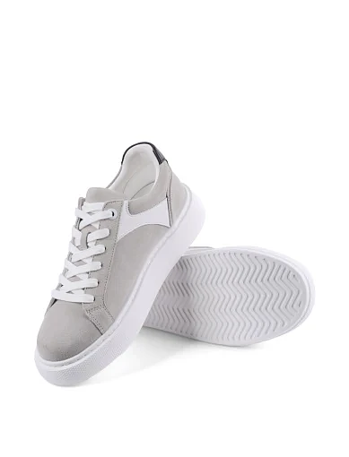 Жіночі кеди MIRATON велюрові сірі - фото 2 - Miraton