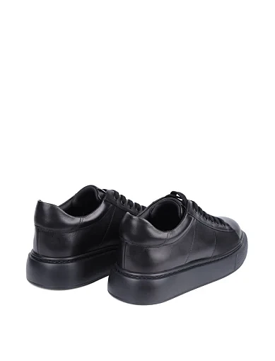 Жіночі кеди MIRATON шкіряні чорні - фото 4 - Miraton