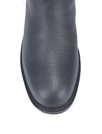 Женские сапоги Attizzare кожаные серые - фото 5 - Miraton