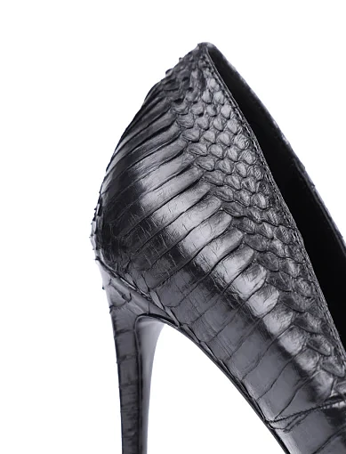 Жіночі туфлі Mia May шкіряні чорні - фото 5 - Miraton