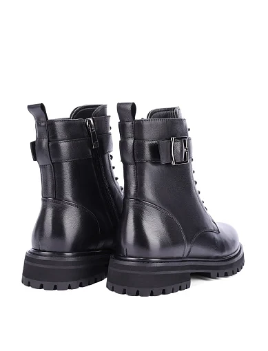 Жіночі черевики Attizzare шкіряні чорні(NH47Z-536L-P742R) - фото 4 - Miraton