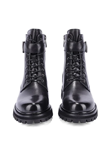 Жіночі черевики Attizzare шкіряні чорні(NH47Z-536L-P742R) - фото 5 - Miraton