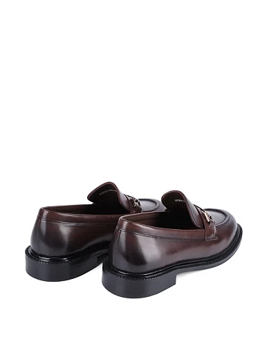 Жіночі туфлі MIRATON шкіряні коричневі - фото 4 - Miraton