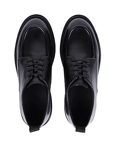 Жіночі туфлі MIRATON шкіряні чорні - фото 2 - Miraton