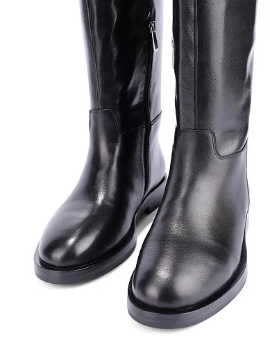 Жіночі чоботи Attizzare шкіряні чорні - фото 5 - Miraton