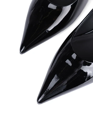 Жіночі туфлі Mia May лакові чорні - фото 5 - Miraton