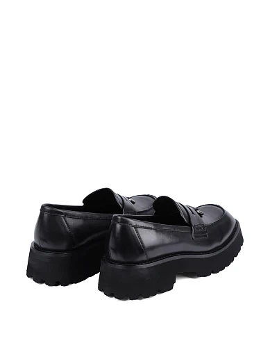 Жіночі туфлі MIRATON шкіряні чорні - фото 5 - Miraton