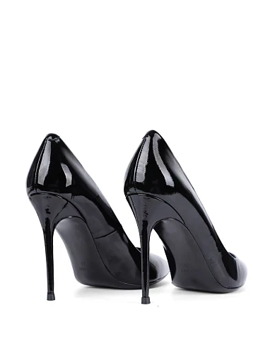 Жіночі туфлі Mia May лакові чорні - фото 4 - Miraton