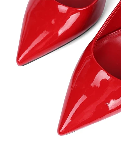 Жіночі туфлі Mia May лакові червоні - фото 5 - Miraton