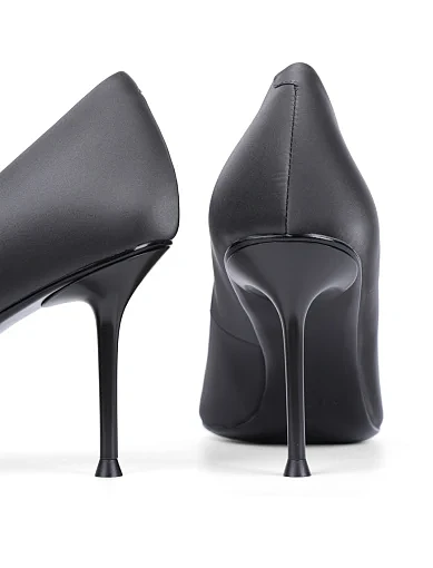 Жіночі туфлі Mia May шкіряні сірі - фото 2 - Miraton