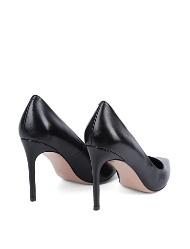 Жіночі туфлі Mia May шкіряні чорні - фото 4 - Miraton