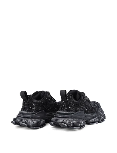 Женские кроссовки MIRATON велюровые черные - фото 4 - Miraton