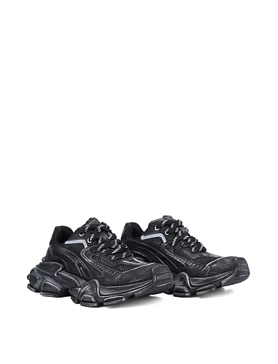 Жіночі кросівки MIRATON зі штучної шкіри чорні - фото 3 - Miraton