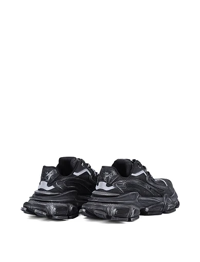 Жіночі кросівки MIRATON зі штучної шкіри чорні - фото 4 - Miraton