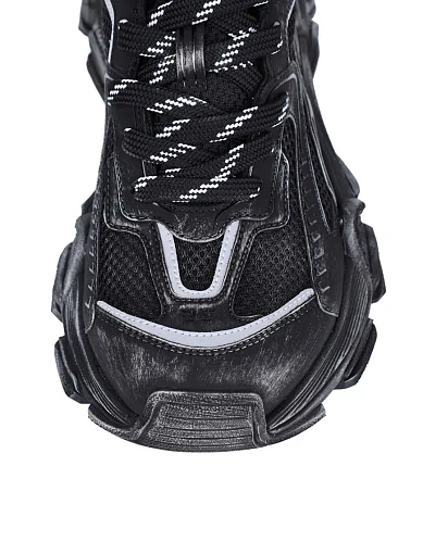 Жіночі кросівки MIRATON зі штучної шкіри чорні - фото 5 - Miraton