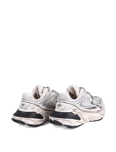 Женские кроссовки MIRATON из искусственной кожи белые - фото 4 - Miraton